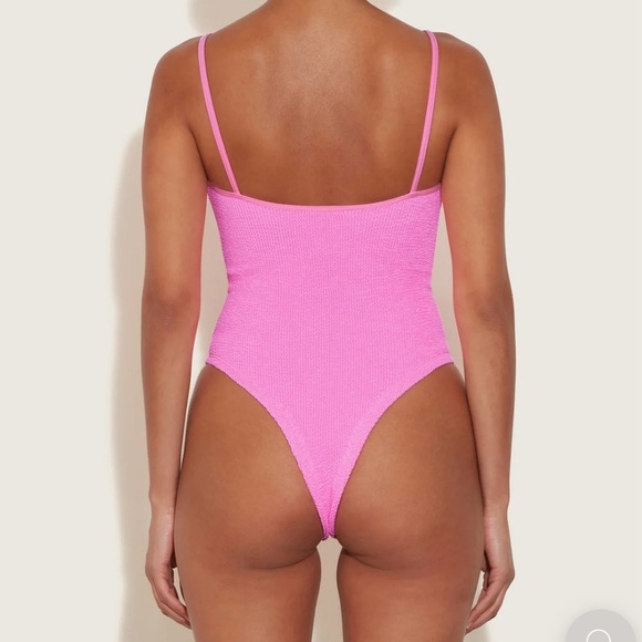 NWT Hunza G Petra one piece in bubblegum - Picture 7 of 8